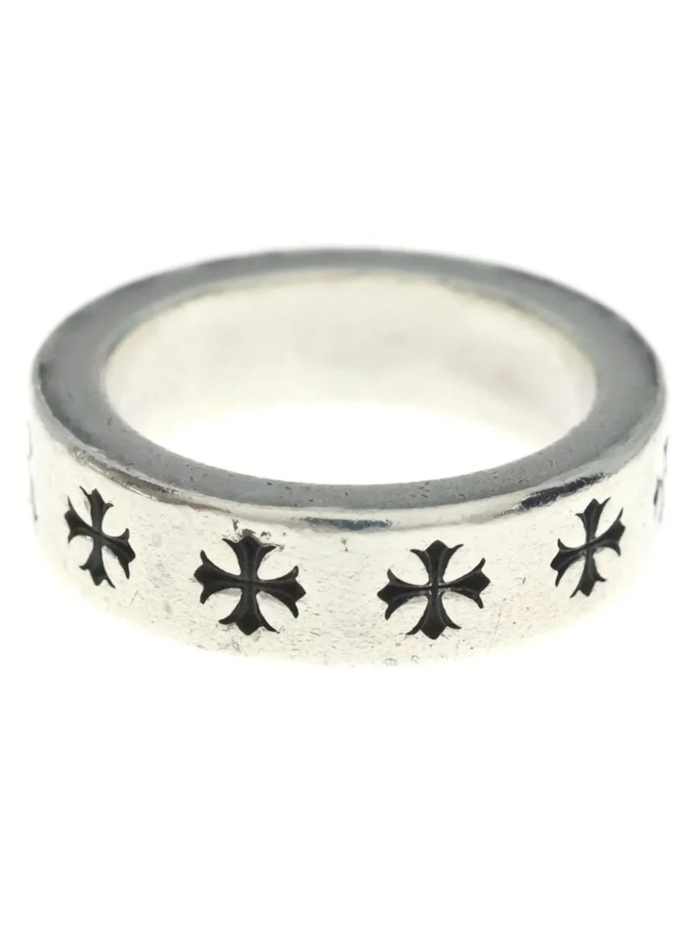Chrome Hearts Spacer Forever Ring Silver